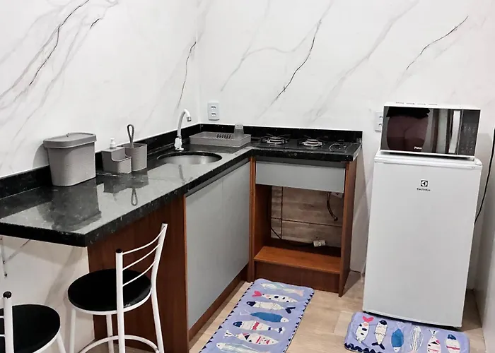 Cantinho Da Kel 02, Apto Terreo De Um Dormitorio, Cozinha E Banheiro, Acomoda 3 Pessoas